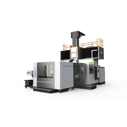 定柱定梁式龍門鏜銑加工中心（龍門跨距1.6米-2.6米）Fixed column and fixed beam Double column boring and milling machining center (Double column span 1.6m -2.6m)